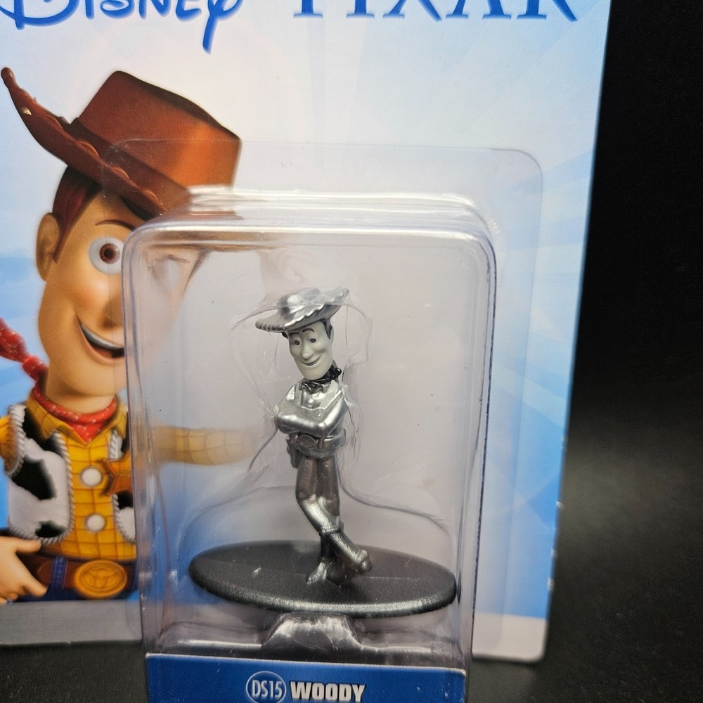 Disney Pixar Nano Metalfigs DS15 Woody Die-Cast Metal Figure Toy Story New‎ - Picture 2 of 4